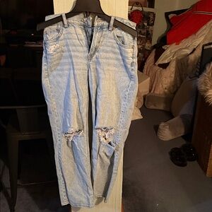 American Eagle Outfitters Light Blue Boyfriend Jeans